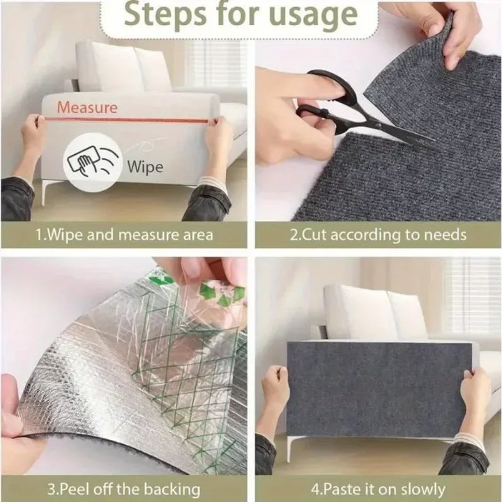 Self-Adhesive Sisal Scratching Pad for Cats
