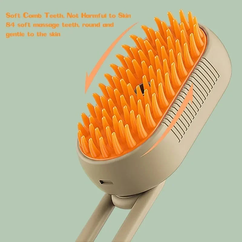 Self-Cleaning Cat Grooming Comb