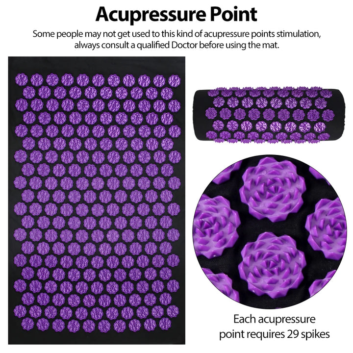 Sensi Massage Acupressure Mat with Needles

