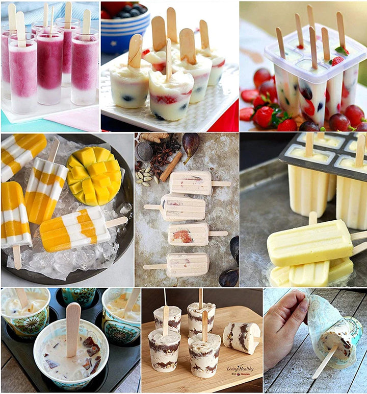 Set Ice Cream Sticks Popsicl Accesorios