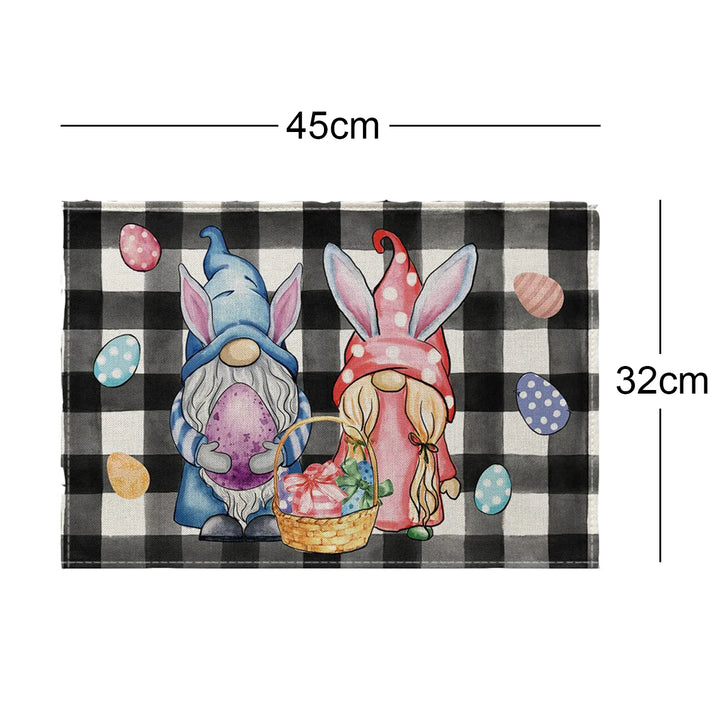 2024 Easter Bunny mats for kitchen