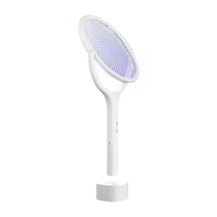 5 In 1 Fast Charging Electric Mosquito Swatter - Battery Powered Lamp with Adjustable ABS Racket