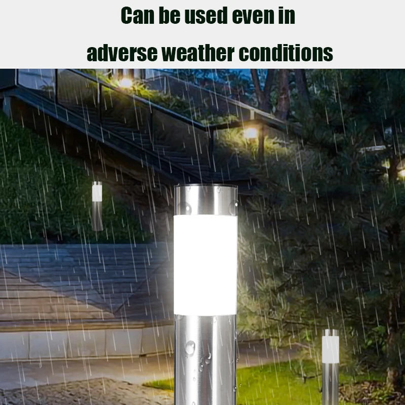 1 Pc Solar Pathway Lights | Waterproof, Auto On/Off Suitable For Walkway, Outdoor, Driveway, Yard, Lawn, Patio