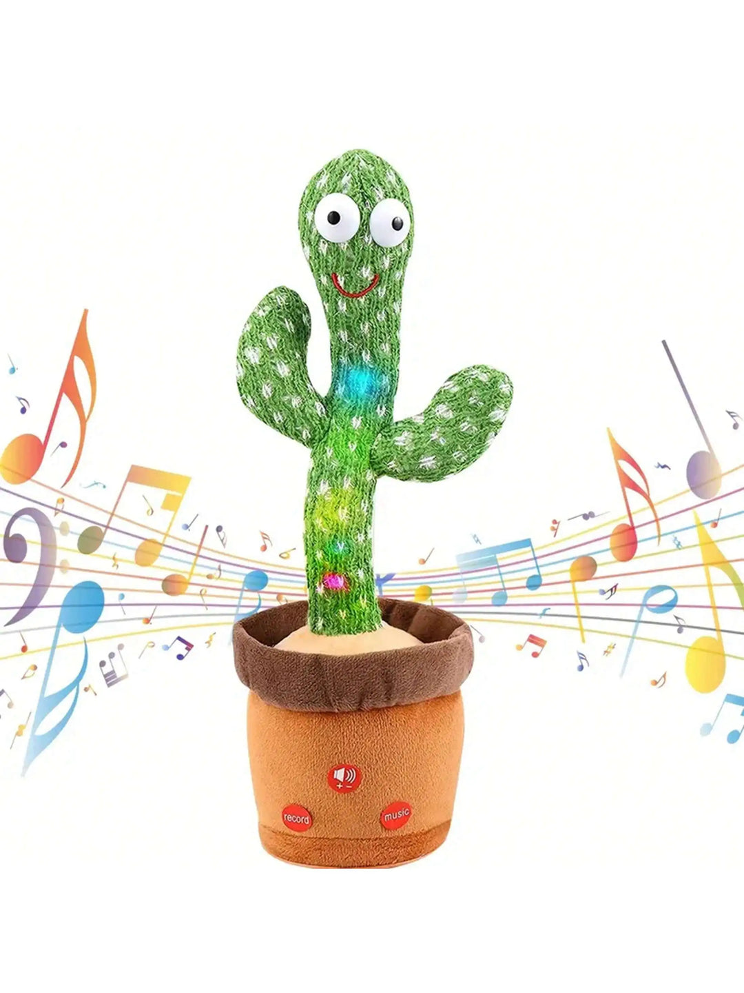 Singing, Dancing, Talking Cactus Toys For Kids. Mimicking Recording Repeating Sound