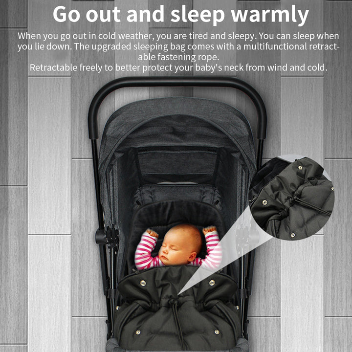 Baby Stroller Sleeping Bag Newborn Windproof Cushion Footmuff Pram Sleepsacks Infant Winter cart Sleep Sack Car Bags For Babies