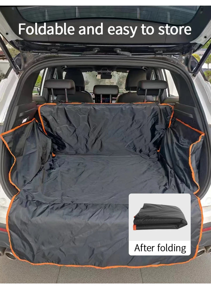 Waterproof Cargo Liner for Cars – Universal Fit Trunk Seat Cover | All-Season Rear Cargo Mat Protector