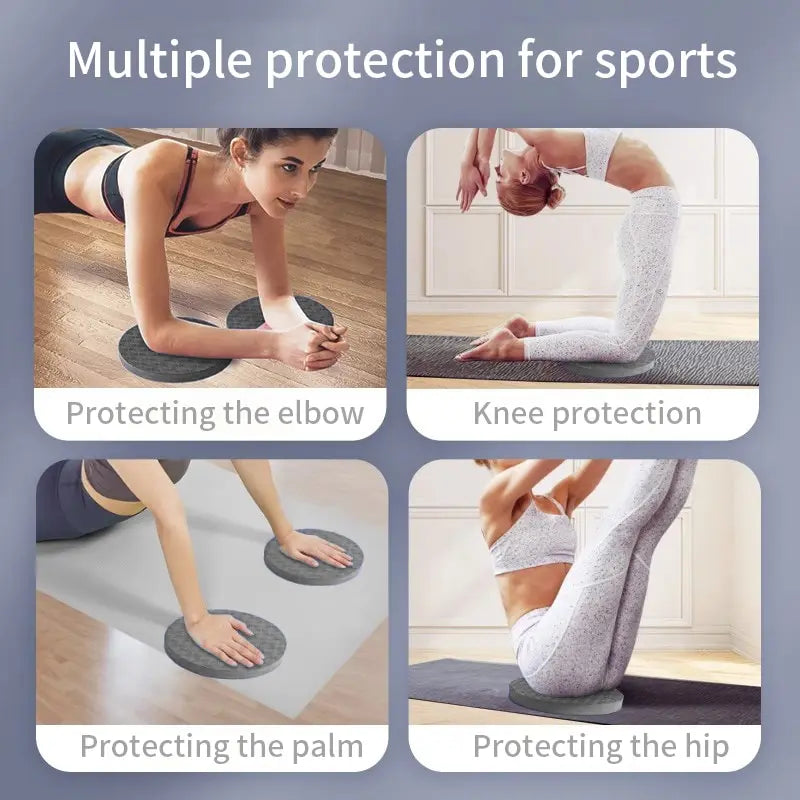 Yoga Knee Pads 2 Pack, Yoga Knee Cushion Thick Exercise Pads for Knees