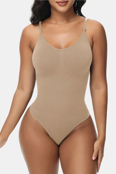 Shaping Spaghetti Strap Bodysuit