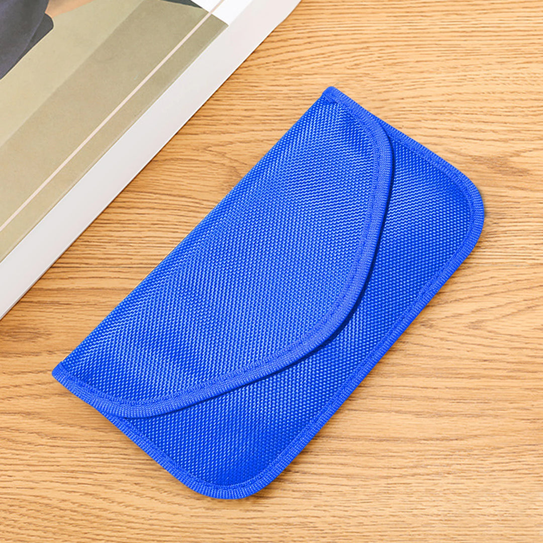 Signal Blocker Pouch  in blue color 