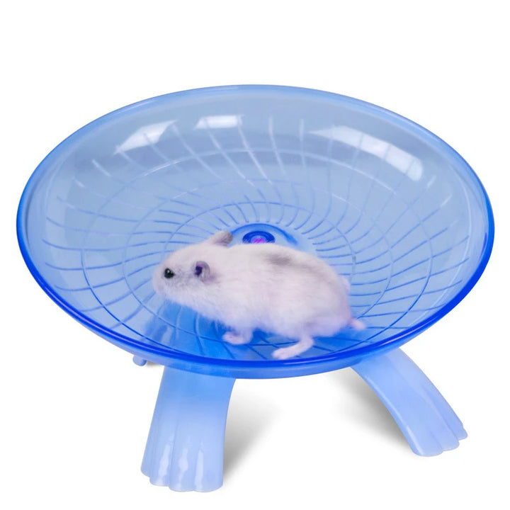 Silent hamster running wheel