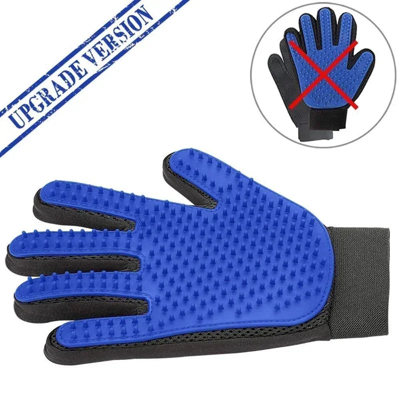 Silicone Gloves for Dog Hair Care