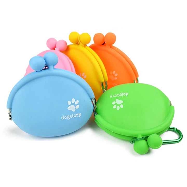 Silicone Pet Dog Training Treat Bag
