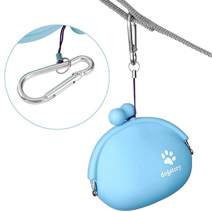 Silicone Waist Pouch for Dog Treats
