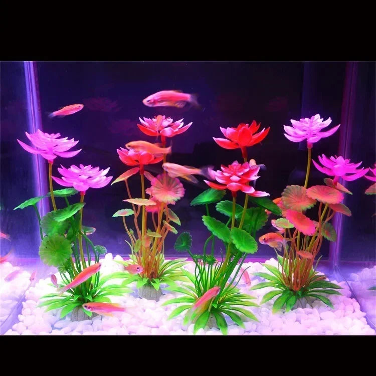 Simulated Aquarium Landscaping Plants