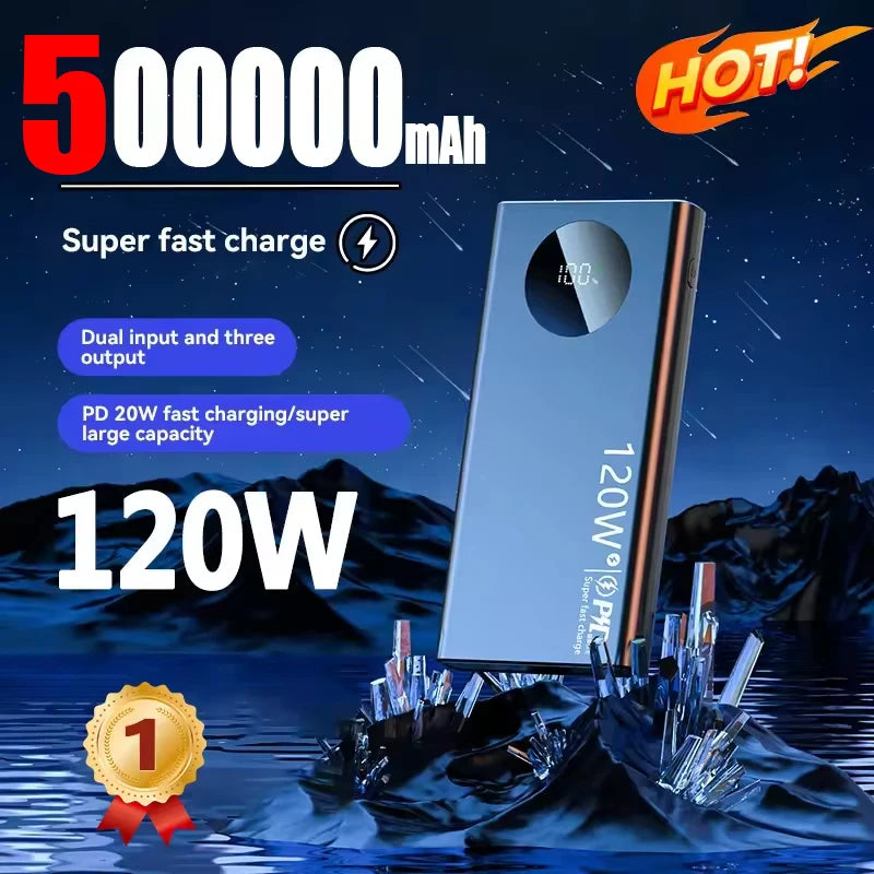 Slim 50000mAh Power Bank
