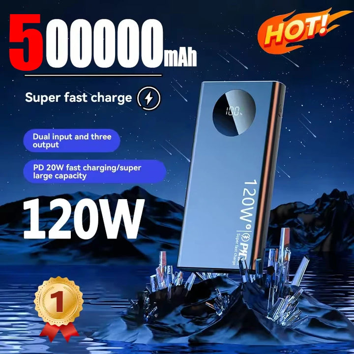 Slim 50000mAh Power Bank