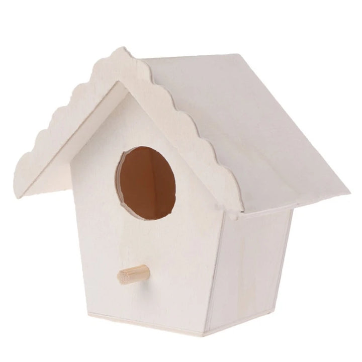 Small Bird House with Perches 