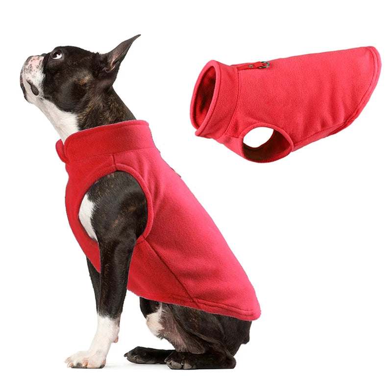 Small Dog Winter Coat with Fleece