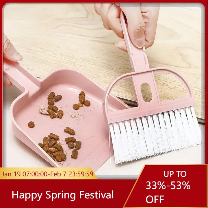 Small Pet Broom and Dustpan Set
