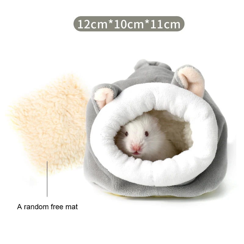 Small Pet Sleeping Velvet Bed