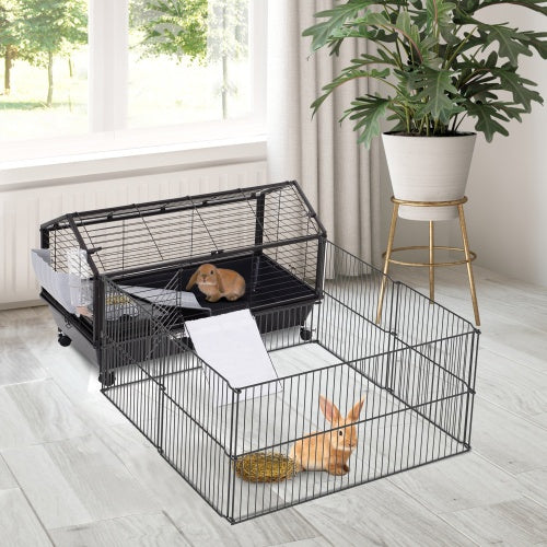 Small animal play fence cage