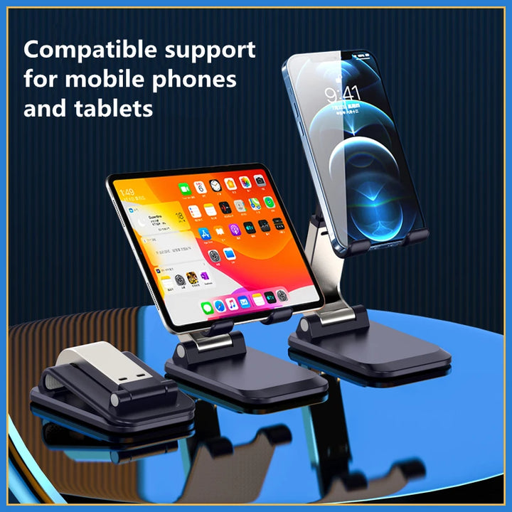 Smartphone adjustable desktop stand