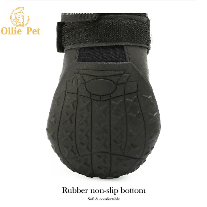 Snow Reflective Dog Boots For Pet Feet