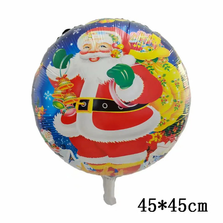 Snowman foil balloons for festive celebrations