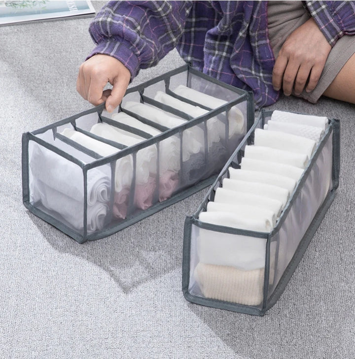 Socks Organizer Box for Wardrobe Drawers