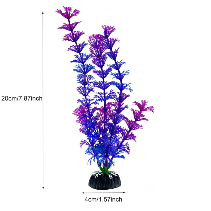 Soft Plastic Plant for Fish Tank