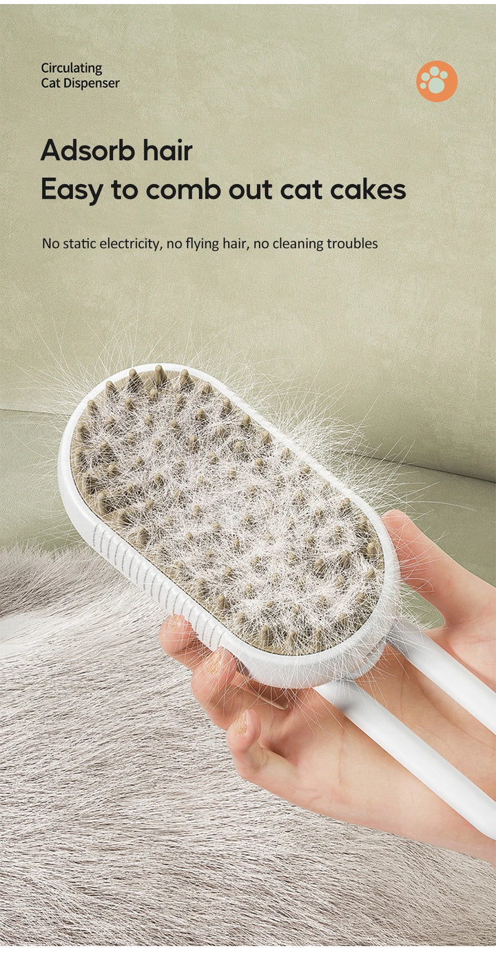 Soft Silicone Hair Removal Dog Brush