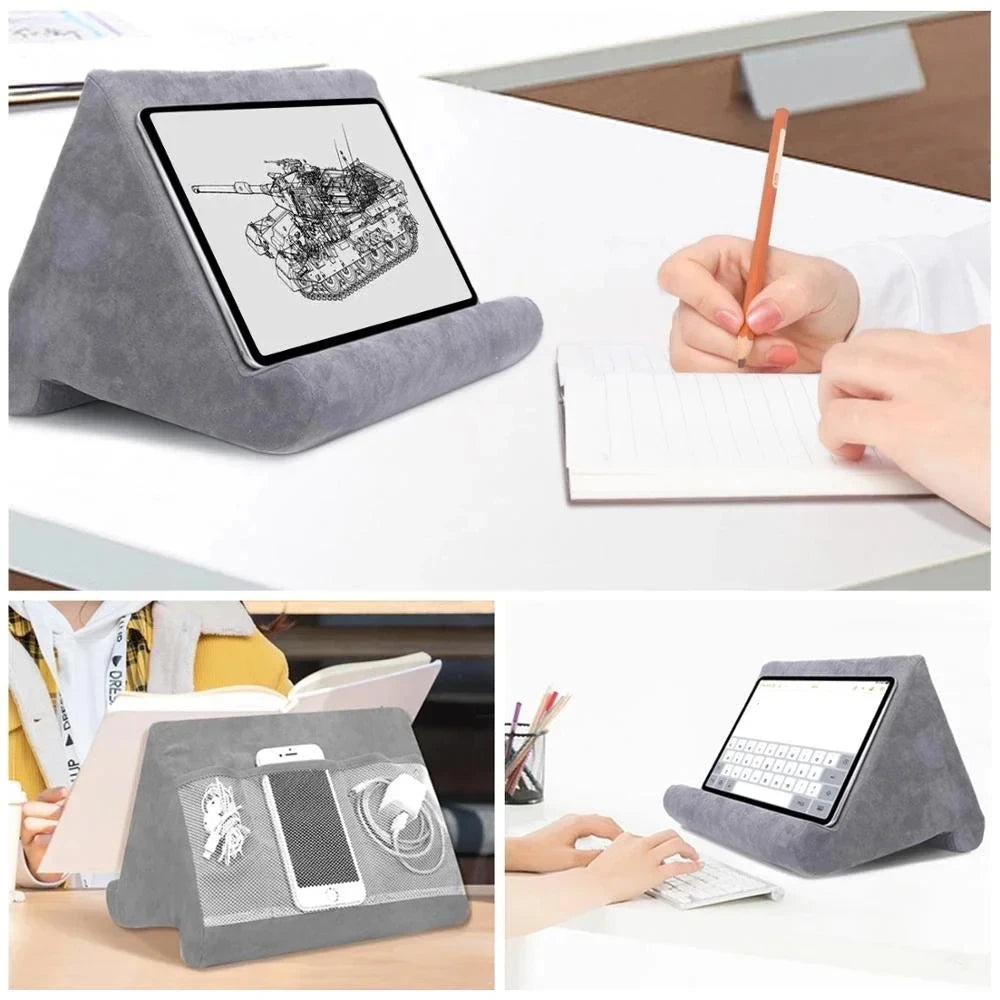 Soft cushion iPad holder