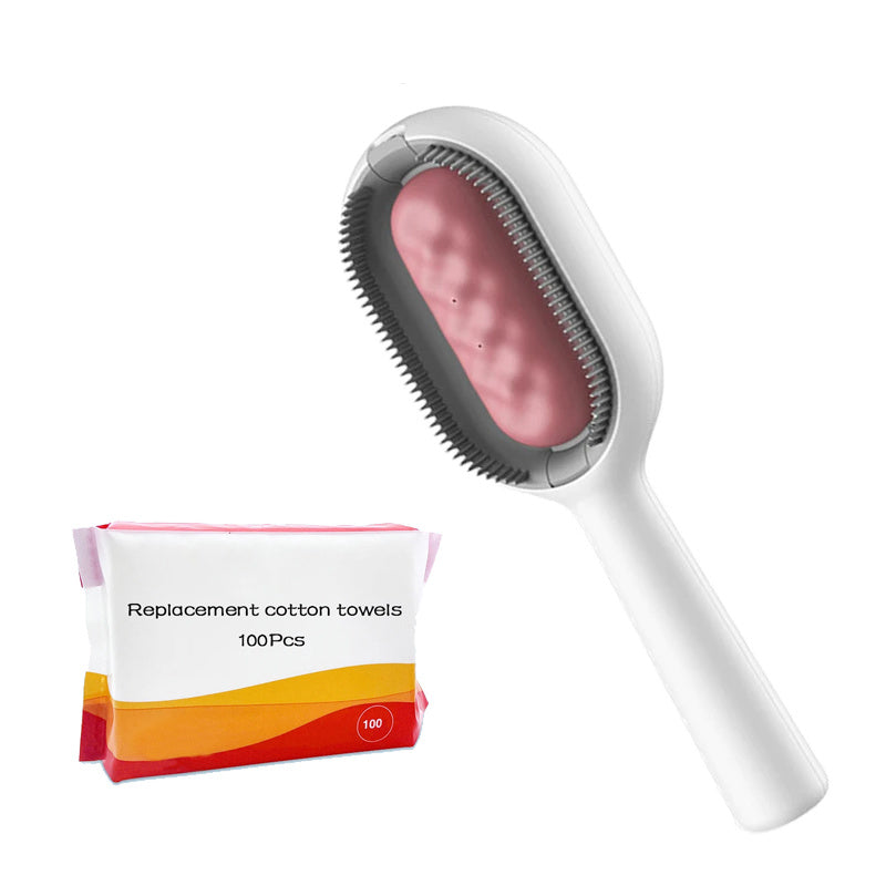 Soft grooming brush for kittens pets