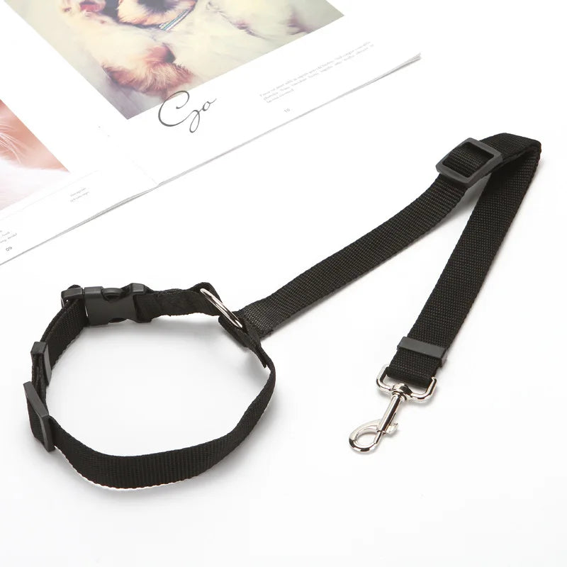 Solid Adjustable Dog Harness Belt