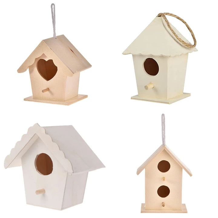 Solid Wood Bluebird House with Perches