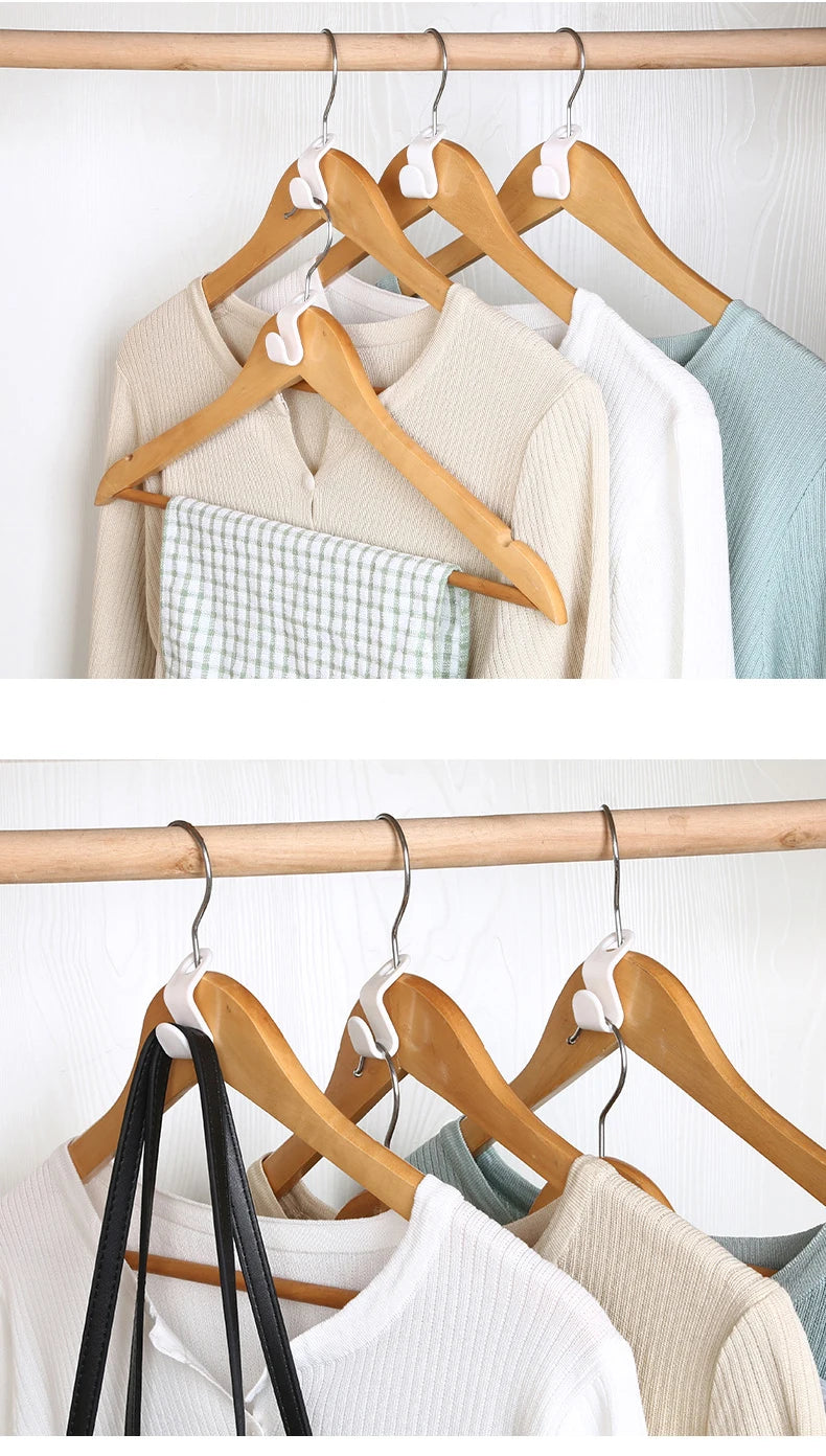 Space-Saving Closet Hanger for Coats