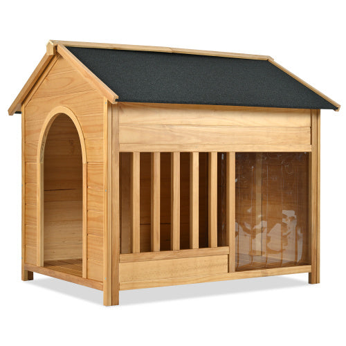 Spacious dog house