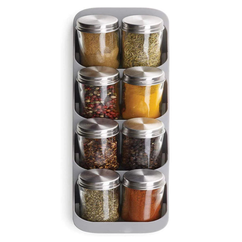 Spice Container Organizer Drawer