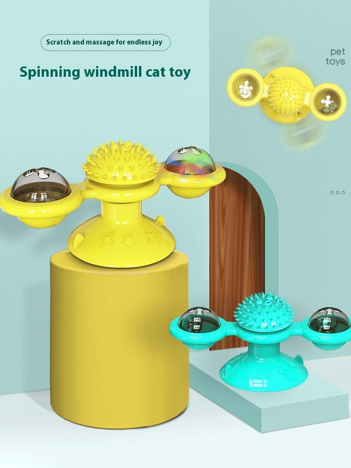 Spinning Windmill Cat Toy