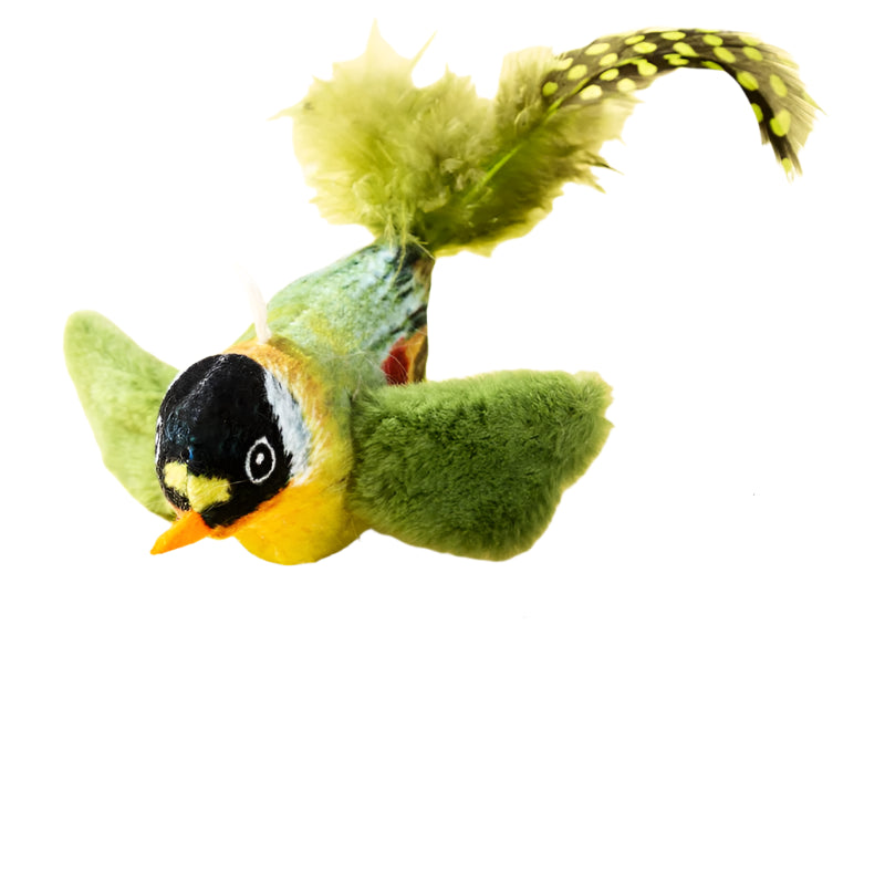 Spiral Cat Toy for Swatting and Play
