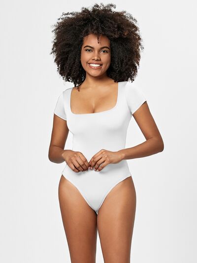 Square Neck Summer Bodysuit