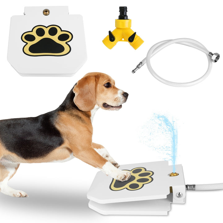 Step-on dog water fountain by KLD The Shop