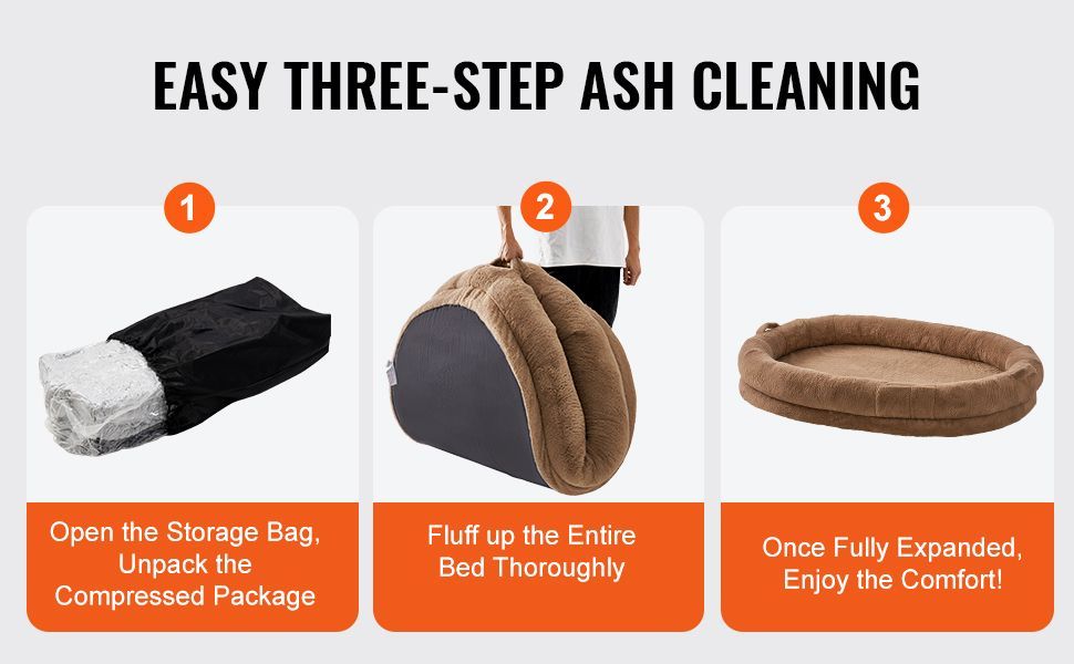 Step by step guide for cleaning a pet bed