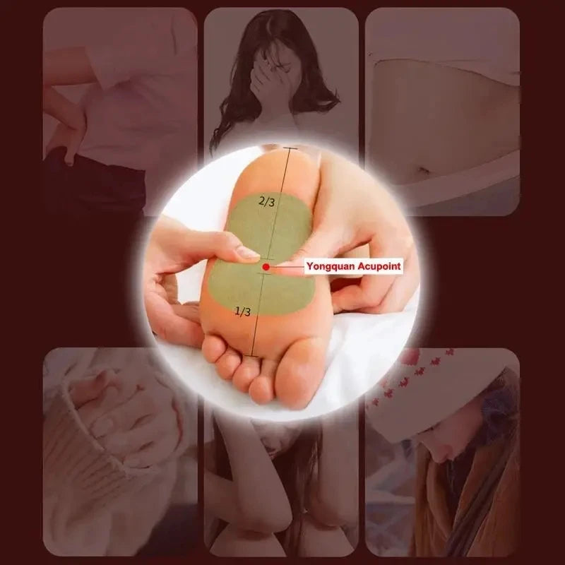 Stress relief wormwood foot pads natural