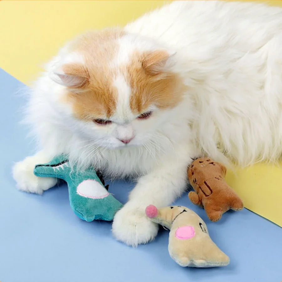 Stuffed Animal Chew Toy for Cats
