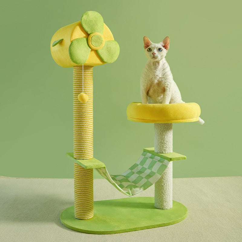 Sturdy cat tree for active kittens