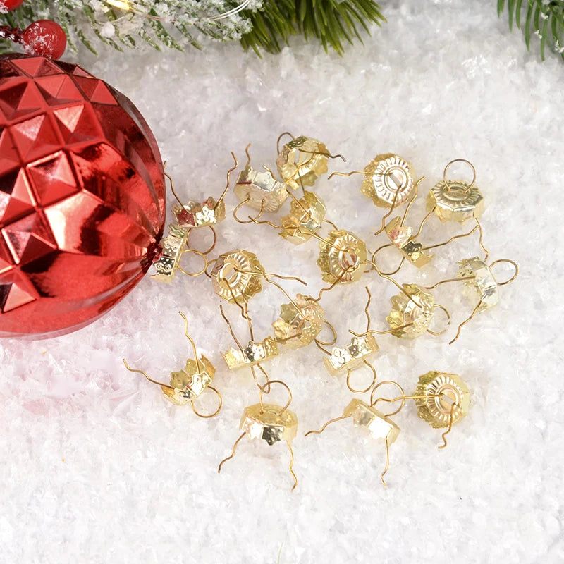 Sturdy metal caps for ornaments