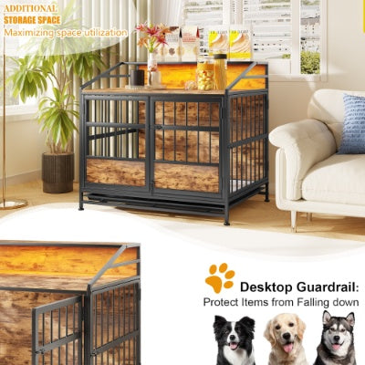 Stylish dog kennel for home