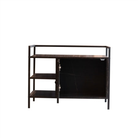 Stylish enclosed cat litter cabinet