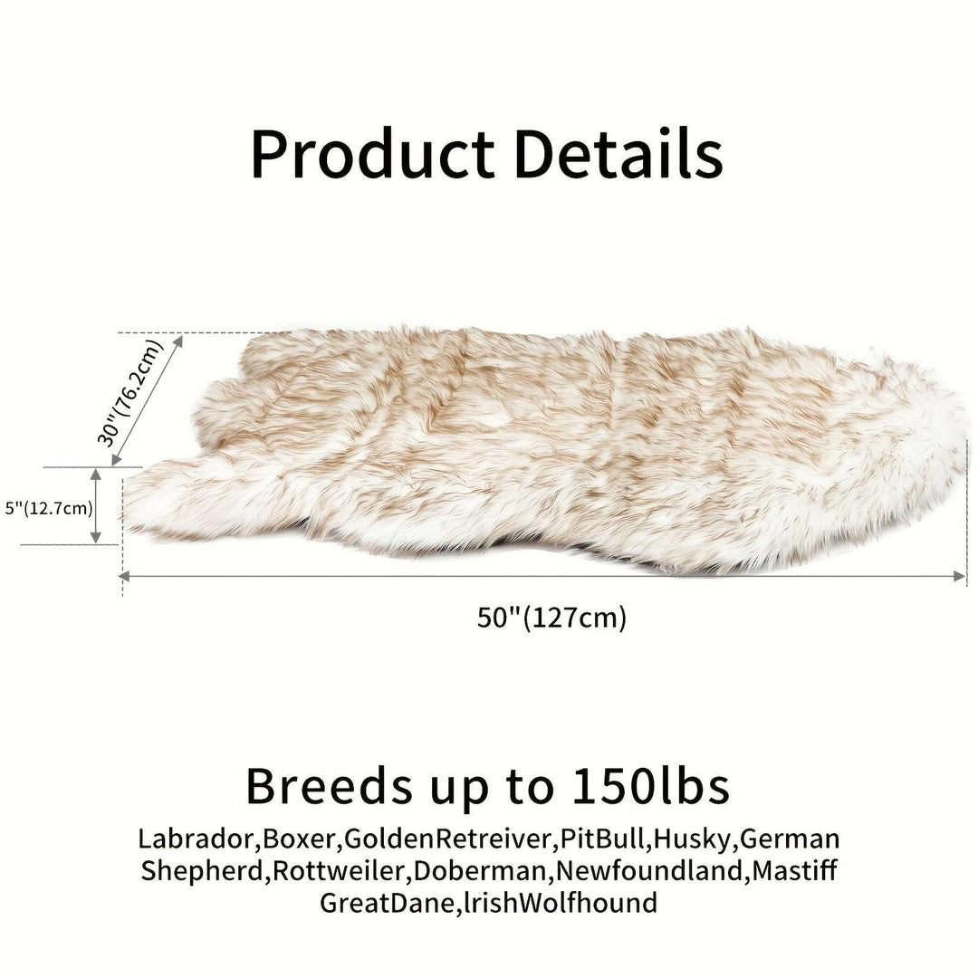 Super soft thick dog bed 5 inches